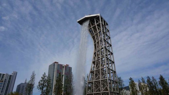 10 key things Busan South Korea Citizen Park Artificial Waterfall