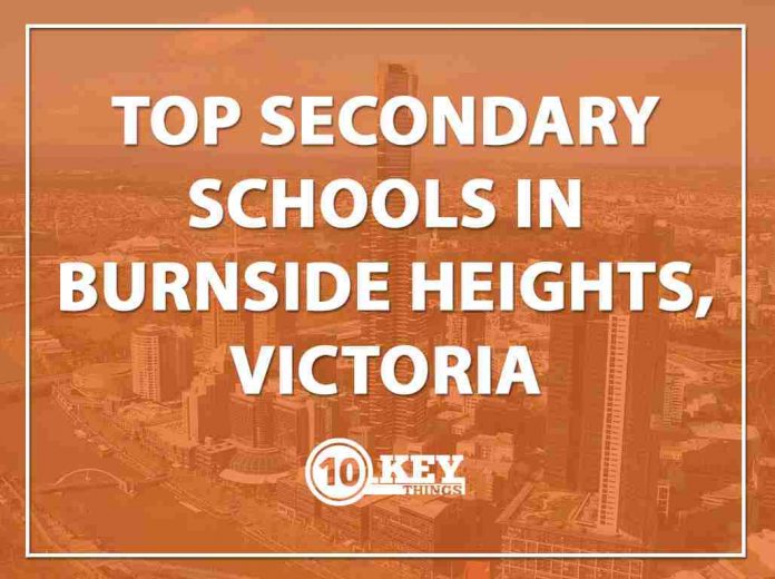Top Secondary Schools Burnside Heights, Victoria