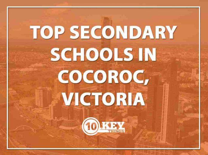 Top Secondary Schools Cocoroc, Victoria