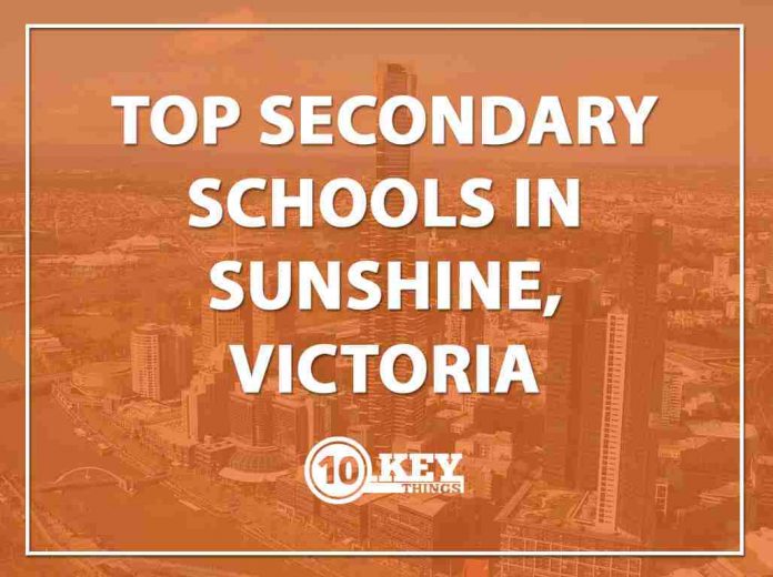 Top Secondary Schools Sunshine, Victoria