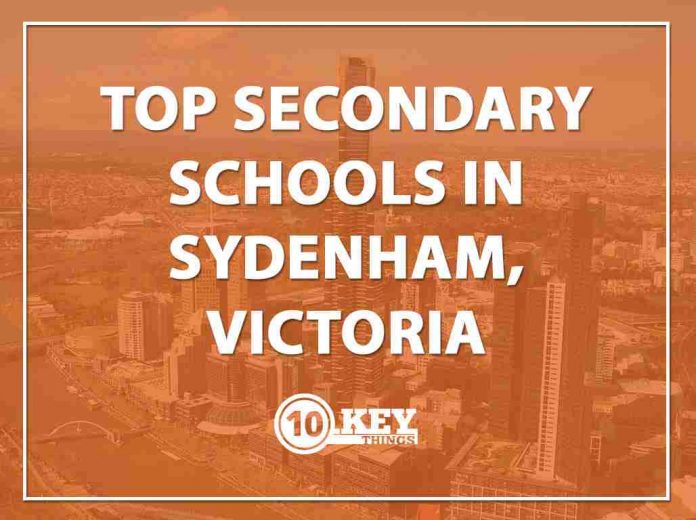 Top Secondary Schools Sydenham Victoria